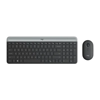 Kit Teclado e Mouse Sem Fio Logitech Mk470 Grafite w 920-009268