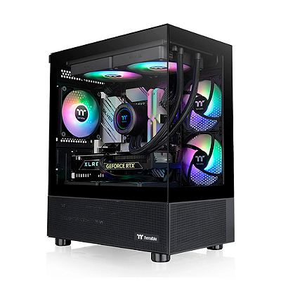 Gabinete Gamer Thermaltake View 170 Tg Argb Micro-Case Black 2 Win 3 Fans 120Mm Ca-1Z4-00M1Wn-00
