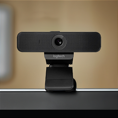Câmera Videoconferência Logitech C925E Full Hd Preta 960-001075
