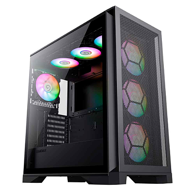 Gabinete Gamer Gamemax Leader Full Tower E-Atx Preto - X614100901736