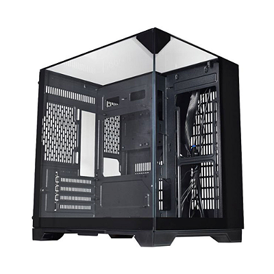 Gabinete Gamer K-Mex Aquario Cg-K3D3 Visao Infinita Preto Micro Atx Sem Fan