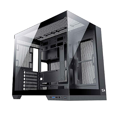 Gabinete Gamer Redragon Wideload Pro Preto Ca-604B-Pro