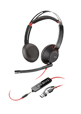 Headset HP Poly Blackwire 5220 Stereo USB-A/C 8X231AA