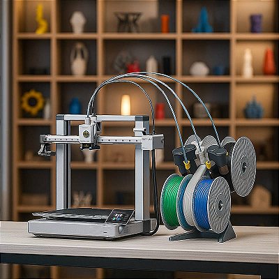 Impressora 3D FDM Bambu Lab A1 Combo AMS Lite PF002-A+SA005-BRA (Tomada BR)