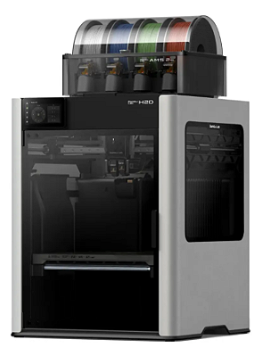 Impressora 3D Bambu Lab H2D 110V com AMS 2 Pro Combo PF003D+SA007LV