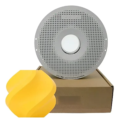 Filamento Bambu Lab Pla Tough+ Amarelo Com Carretel Reutilizável, 1,75mm - A10-y0-1.75-1000-spl