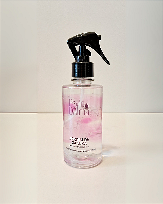 Home Spray "JARDIM SAKURA" - Flores de Cerejeira, aroma sofisticado e encantador.