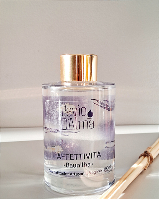 Aromatizador de Varetas "AFFETTIVITA" - Baunilha - Energia do Amor, Aconchego e Carinho