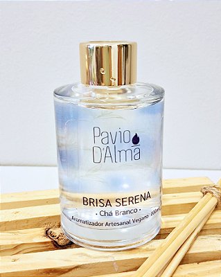 Aromatizador de Varetas "BRISA SERENA" - Chá Branco - Bem-estar e tranquilidade