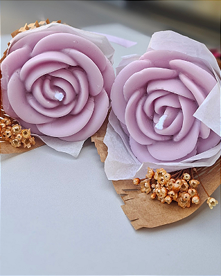 Lembrancinha Personalizada " Buquê de Rosa Aromática" - (10 unidades)