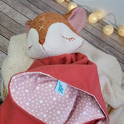 Naninha Raposa para Bebê Rosê