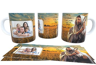 Caneca Religiosa Presente Cristãos Evangélicos e Católicos