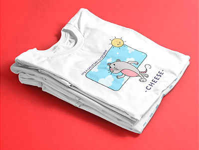 Camisa It's a Great Day to get Some Cheese
