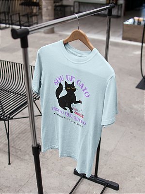 Camisa Sou um Gato Faço o Que Eu Quero