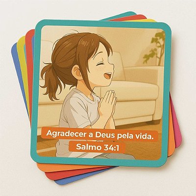 Cards de Oração para Crianças