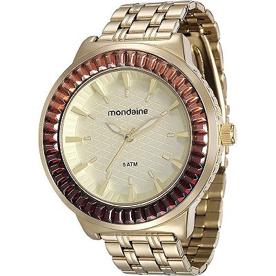 Relógios Web Shop - Loja Oficial Loja Credenciada Relógio Magnum Feminino  Ref: Ma28636q Mini Prateado Bracelete