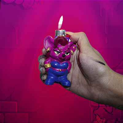 ✰ PORTA ISQUEIRO ✰ RATONA