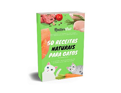 Ebook – 50 receitas naturais para gatos