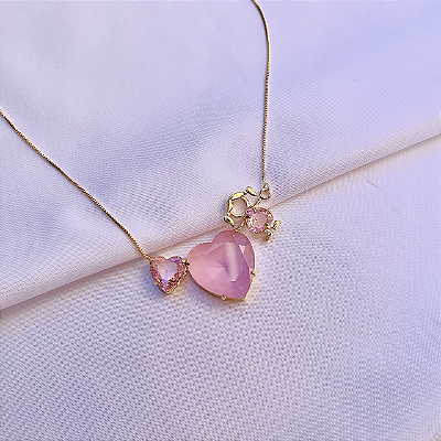 Gargantilha Cristais do Amor (Menina)