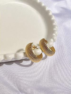 Argola pequena pontilhada