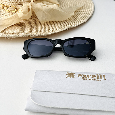 Óculos gatinho alice - preto