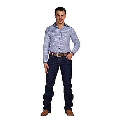 Calça Jeans Masculina Estilo Country Modelo Básica