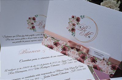 Convites de casamento