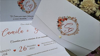 Convites de casamento