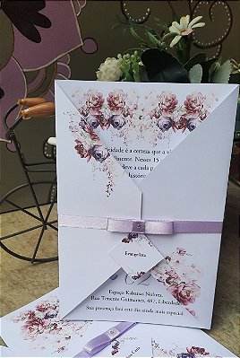 Convites de casamento Lins