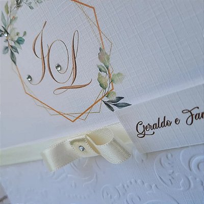 Convites de casamento Estrela