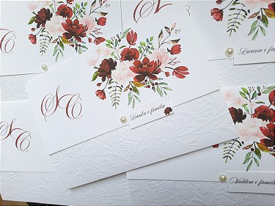 Convites de casamento