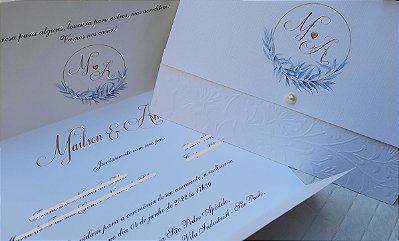 Convites de casamento