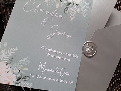 Convites de casamento