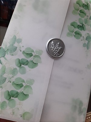 Convite de 15 anos no vegetal