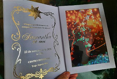 Convite capa dura Enrolados