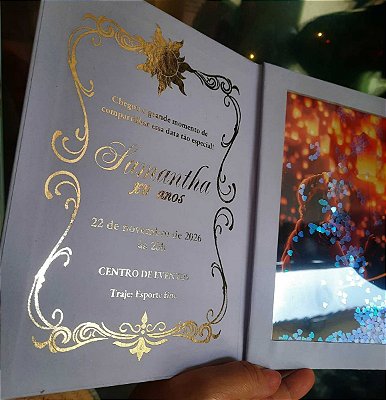 Convite capa dura Enrolados