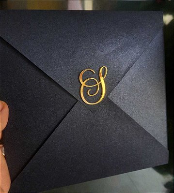 Convite de 15 Anos Envelope Perolado