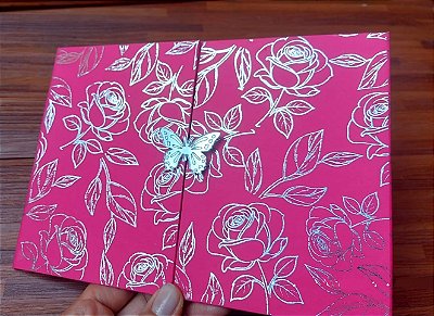 Convite de 15 Anos em Capa Dura jardim encantado