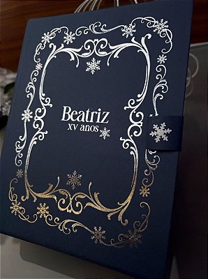 Convite de 15 Anos Noite de Inverno