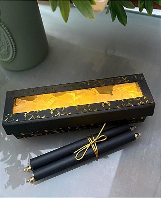 Convite de 15 Anos Pergaminho Luxo