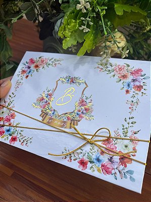 Convite jardim florido