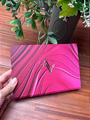 Convite em tons de pink