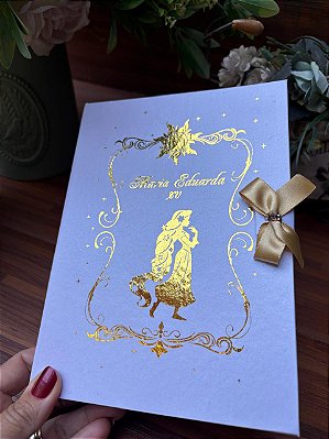 Convite de 15 Anos Rapunzel