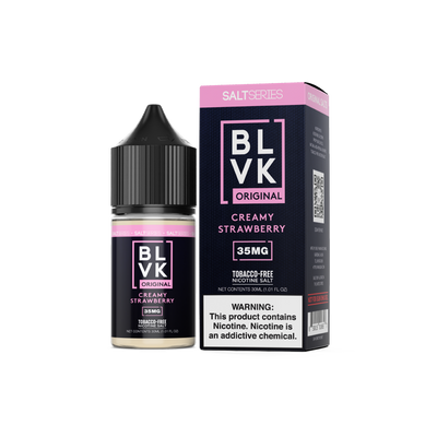 Juice BLVK Original - Creamy Strawberry - 3mg - 60ml