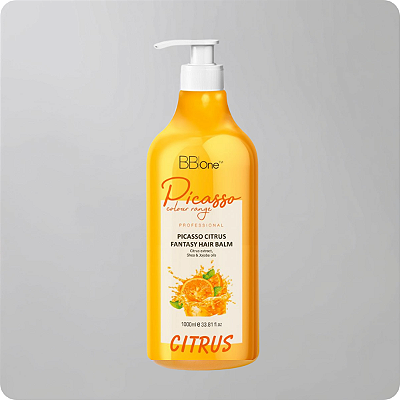 Condicionador de Tratamento Coreano Hidratação Citrus Fantasy Hair Balm Picasso Professional - 1000ml