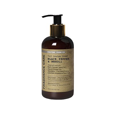 Curl Design Cream BLACK PEPPER & NEROLI - 250ml