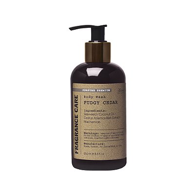 Gel de Banho Hidratante Fragrance Care Body Wash FUDGY CEDAR - 250ml