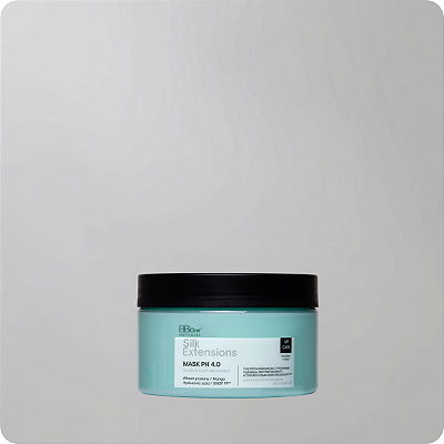 Máscara de Tratamento para Cabelos com Mega Hair e Extensões Silk Extensions Glow & Easy Brushing - 250ml