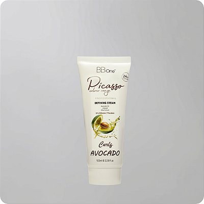 Creme Modelador para Definição de Cachos Picasso Avocado Curls Defining Cream - 100ml