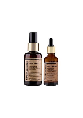 Kit Duo Mist Perfumado + Óleo Capilar WOOD SANTAL Fragrance Care